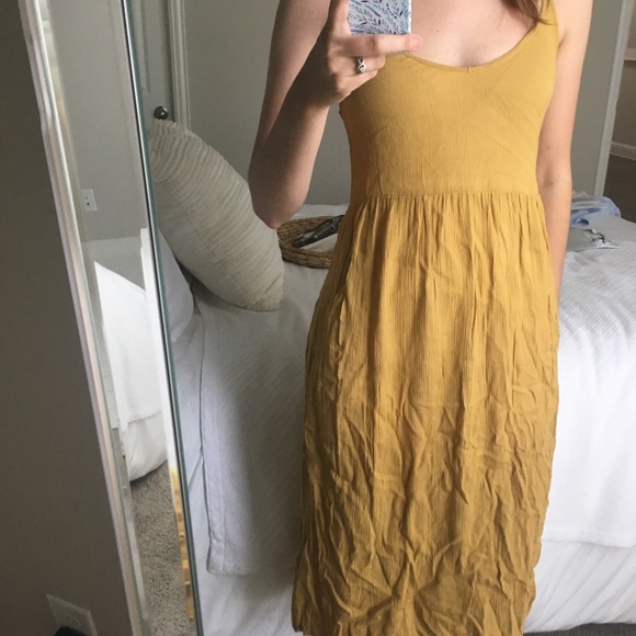 Lace Up Back Midi Dress - Picture 4 of 4